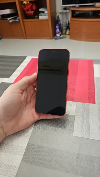 iPhone 12 Rojo Como Nuevo