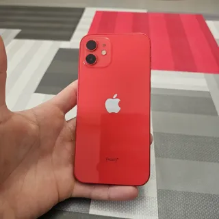 iPhone 12 Rojo Como Nuevo