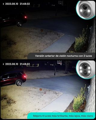 Cámara Vigilancia COOAU Batería Exterior