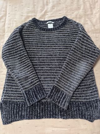 Jersey gris oscuro zara niña talla 11-12 años