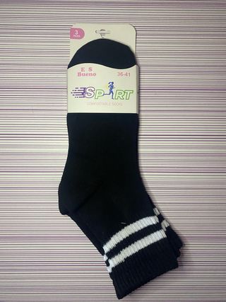 Calcetines Deportivos ES Bueno 3 pares