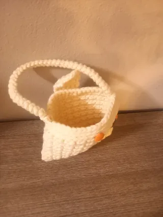 Borsettina donna Handmade crema