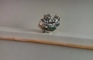 Charm Avión Mickey y Minnie LOVE