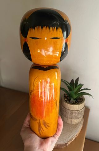 Kokeshi Camelia Girl Tamura Noboru vintage