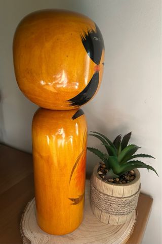 Kokeshi Camelia Girl Tamura Noboru vintage