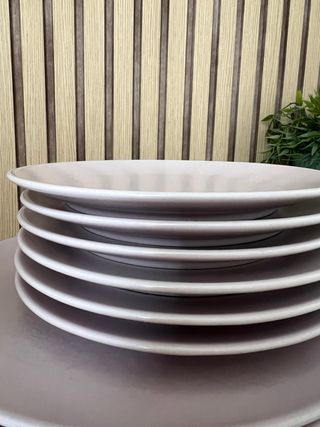 Vajilla Ikea Rosa Palo Porcelana