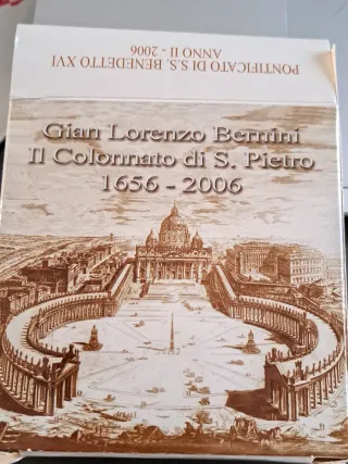 10 Euro Argento Vaticano 2006 Bernini
