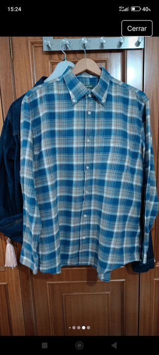 Cazadora vaquera clásica chico azul