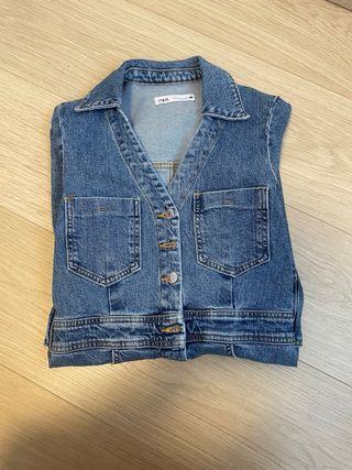 Vestido Vaquero Zara Talla M