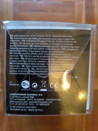 Esterilizador chupetes SUAVINEX Duccio portátil UV