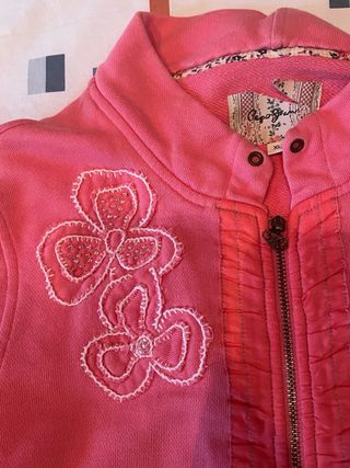 Chaqueta Pepe Jeans Rosa Flores