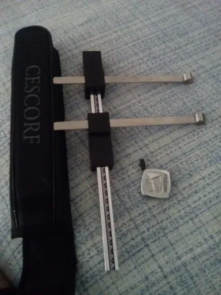 Plicómetro Harpenden + Paquímetro y cinta Cescorf