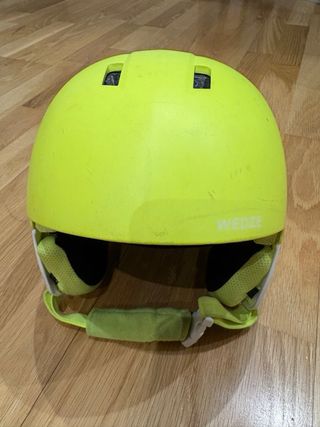 Casco de esquí infantil amarillo