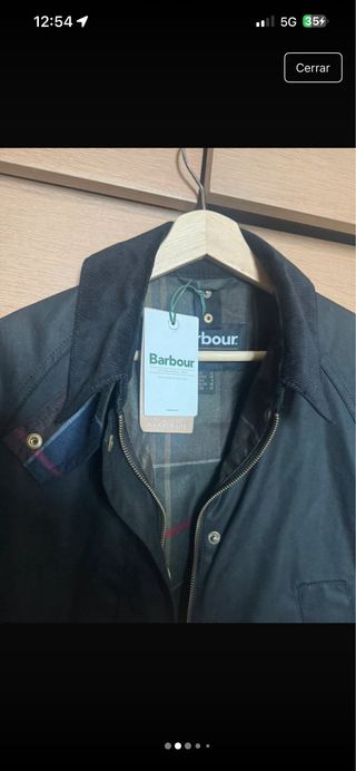 Barbour sin estrenar