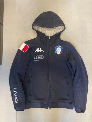 Felpa Kappa FISI Softshell con Cappuccio