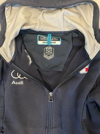 Felpa Kappa FISI Softshell con Cappuccio