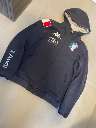 Felpa Kappa FISI Softshell con Cappuccio