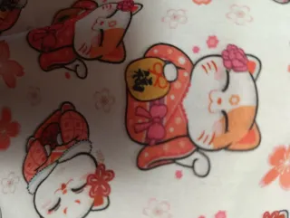 Cuffietta chirurgica donna gatti e fiori