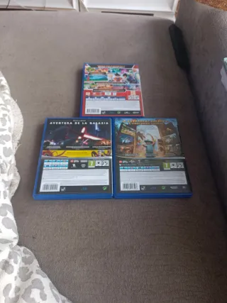 Lote 3 Juegos PS4: Dragon Ball Z, Lego Star Wars,