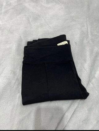 Pantalones Mallas Negro Cintura Ajustable