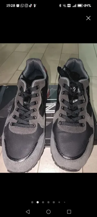 Sneakers Navigare uomo nere e grigie