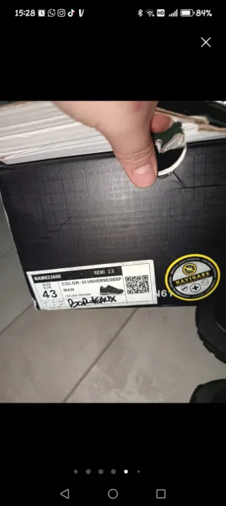 Sneakers Navigare uomo nere e grigie