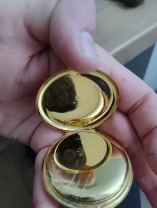 Reloj Bolsillo Courbet Chapado Oro