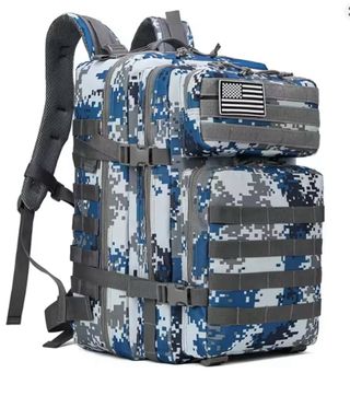 2 Mochilas Tácticas Molle 50L Gym Impermeables