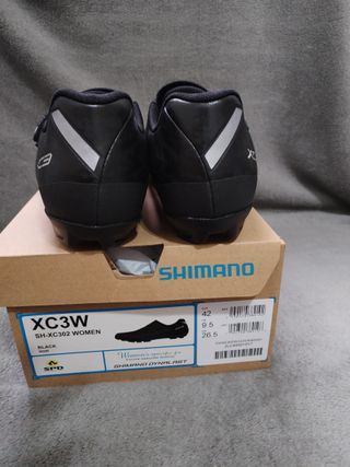 Zapatillas Shimano XC302 MTB negro mujer
