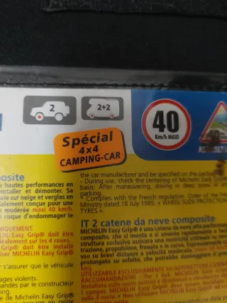 Cadenas Nieve Michelin Easy Grip T13 4x4