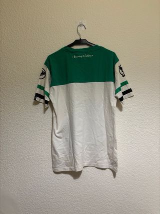 Camiseta GRIMEY 86 Verde y Blanca