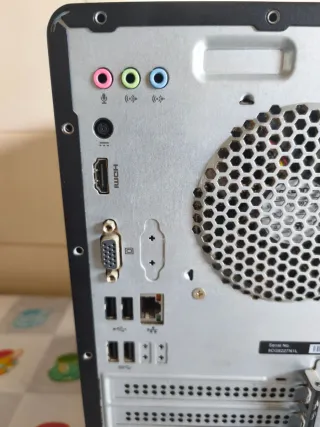 Ordenador HP Negro/Gris