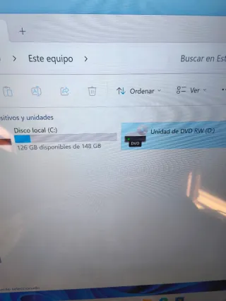 Ordenador HP Negro/Gris