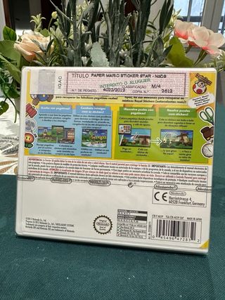 Paper Mario: Sticker Star Nintendo 3DS