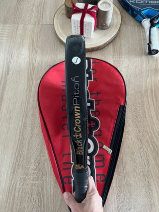 Pala de pádel Black Crown Piton