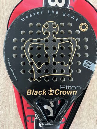 Pala de pádel Black Crown Piton