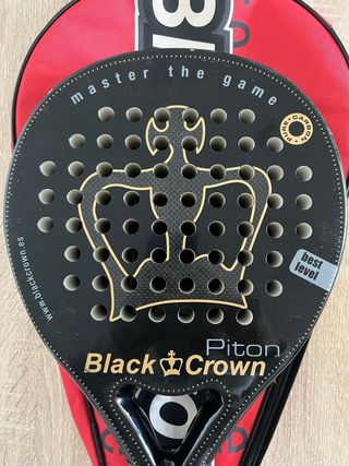 Pala de pádel Black Crown Piton