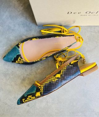 Lote stock Dee Ocleppo Zapatos de Lujo Beige