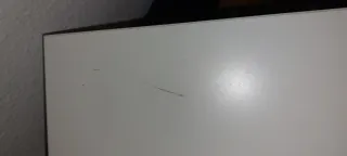 Baúl de almacenaje Ikea blanco