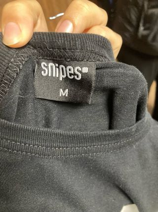 Camiseta Snipes Negra Talla M