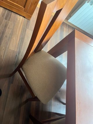 Mueble de salón modular madera maciza.