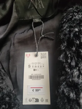 Abrigo pelo Zara Collection