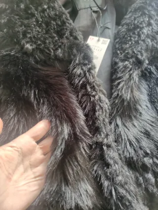 Abrigo pelo Zara Collection