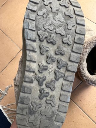 Botines pelo marrones/grises