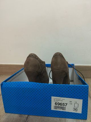Botines tacón Marypaz Talla 36