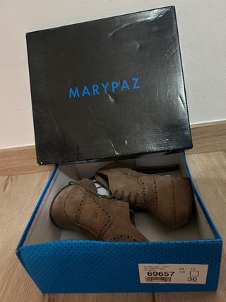 Botines tacón Marypaz Talla 36