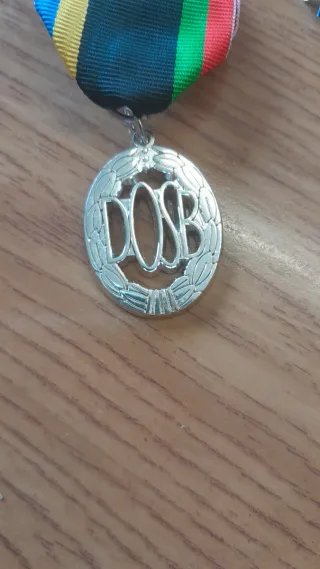 Medaglia brevetto sportivo Tedesco DOSB