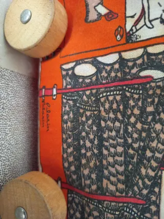 Camión tren juguete niños Piliarin Bayes