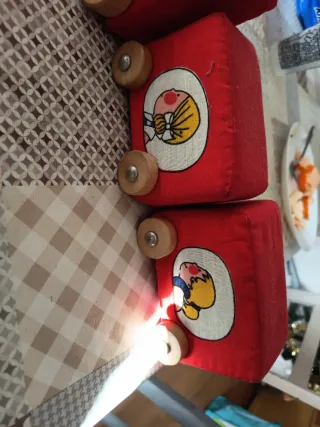 Camión tren juguete niños Piliarin Bayes