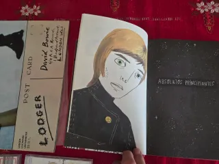 David Bowie: LP Lodger,Libro Biografia+3 CDs.Nuevo